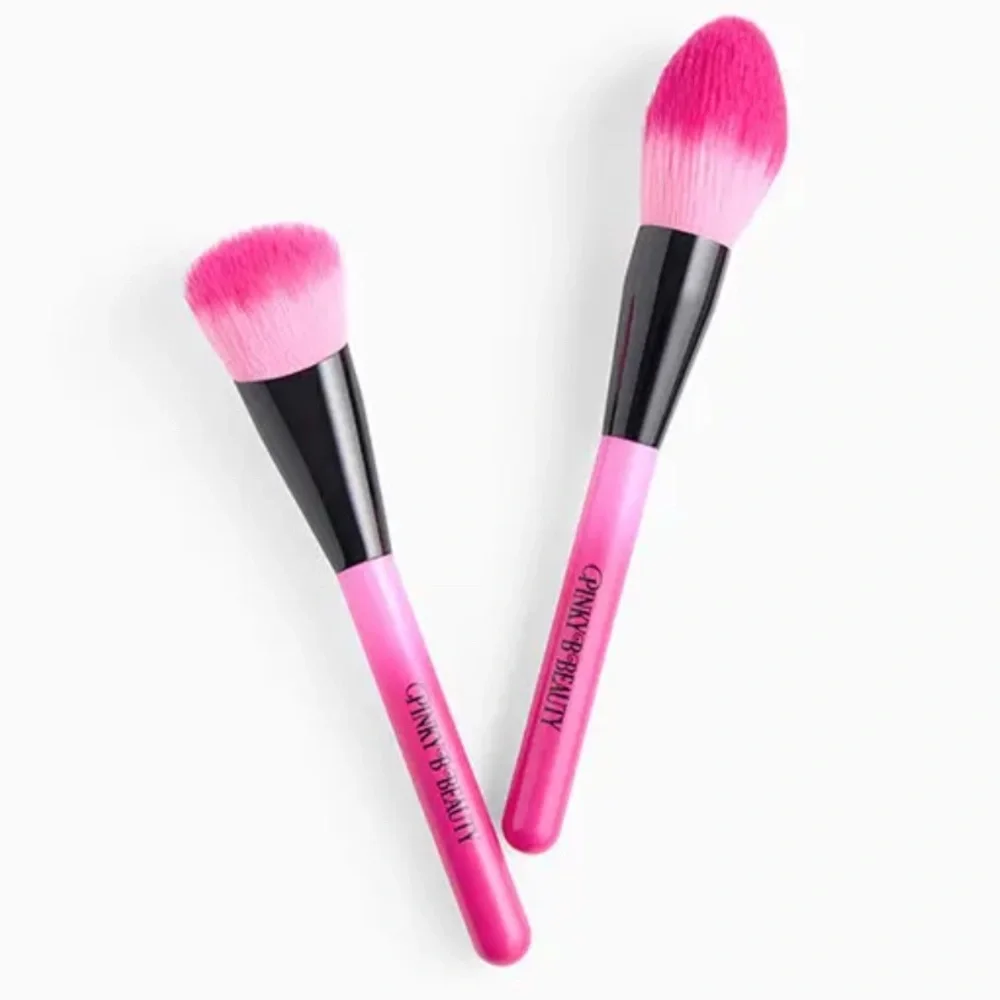 💛 2/$25 PINKY B COSMETICS Pretty in Pink Brush Set